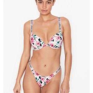 Victorias Secret Shine Strap Bikini Set
